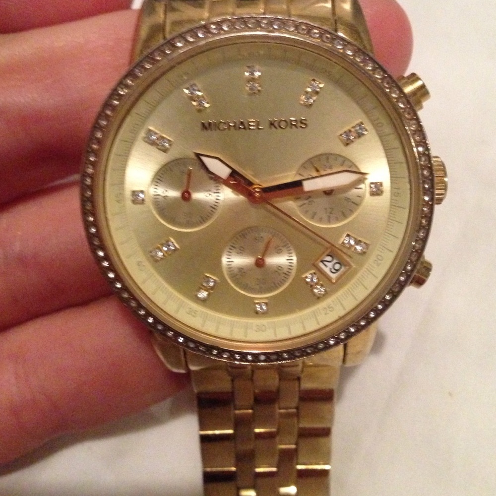 Michael Kors MK Gold Watch